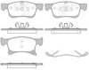 KAWE 1580 02 Brake Pad Set, disc brake